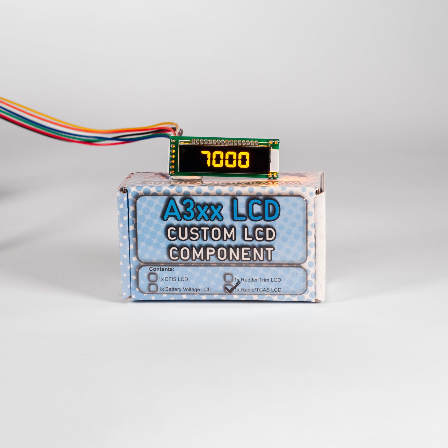 A3xx Radio & TCAS LCD Unit