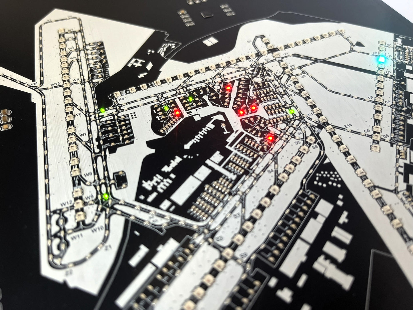 Amsterdam Schiphol LED Airport Display