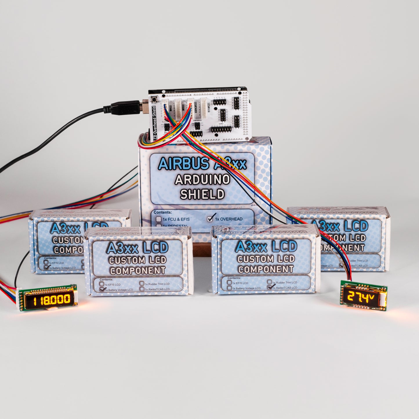 Overhead Bundle With Arduino Shield