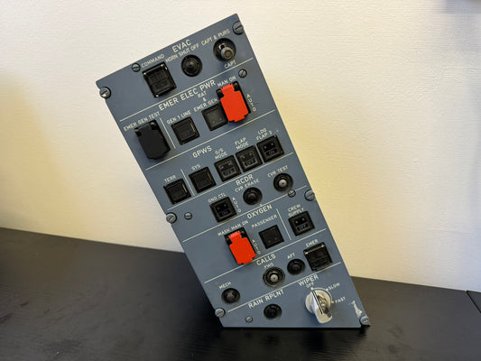 Airbus OEM 21VU Evacuation & Emergency Panel