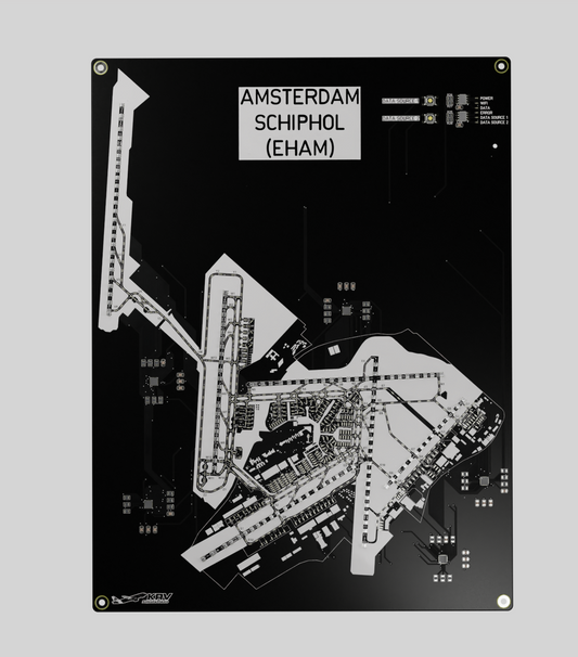 Amsterdam Schiphol LED Airport Display